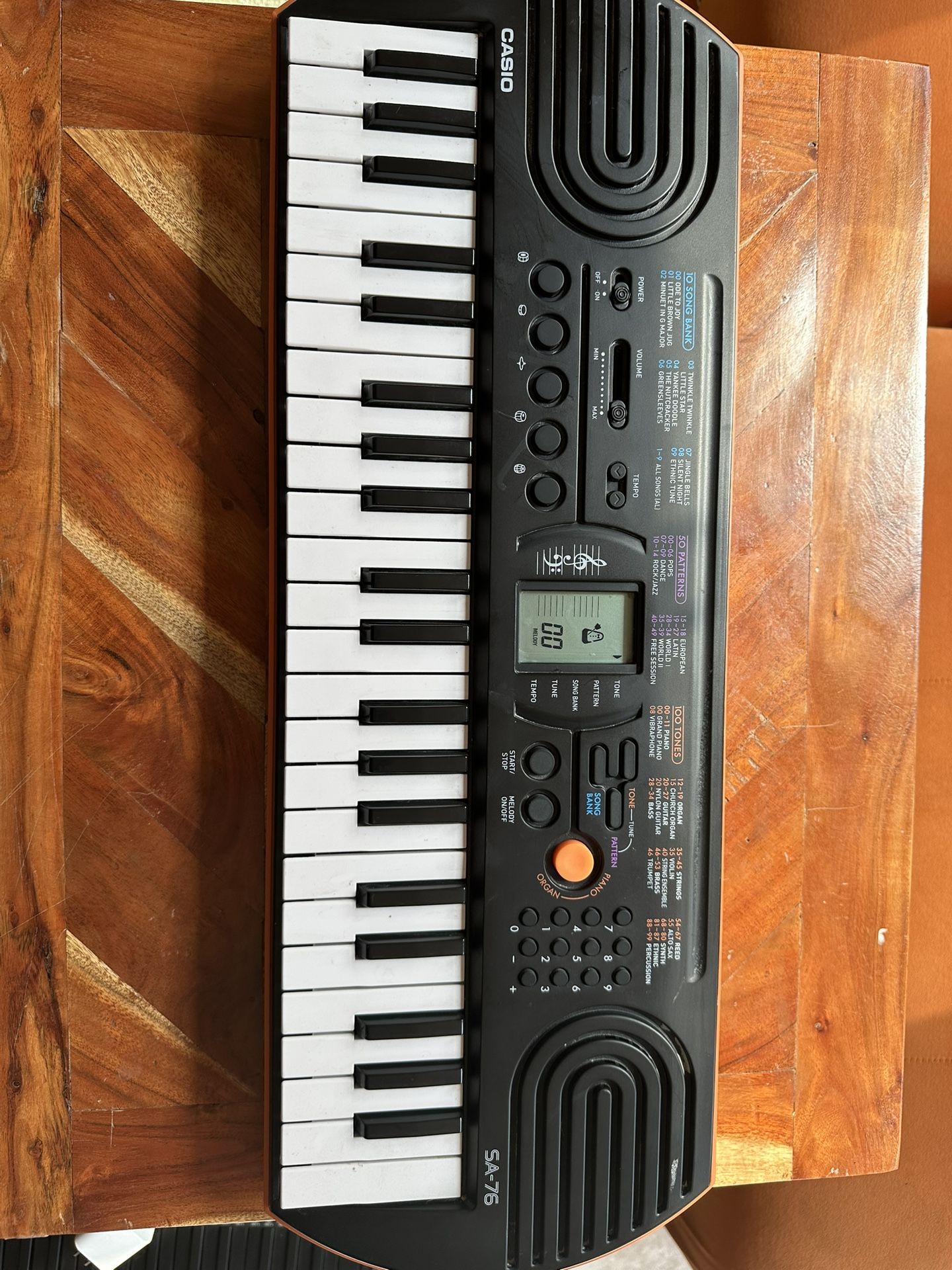 Casio SA-76 Keyboard