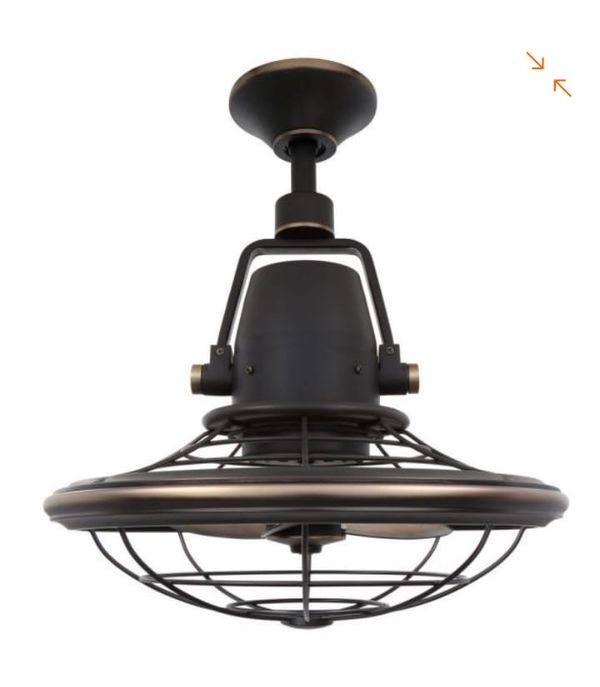 Home Decorators Collection Bentley II 18 in. Indoor/Outdoor Tarnished