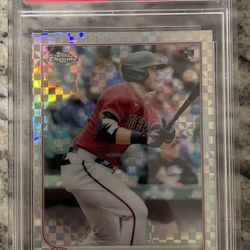 2022 Topps Chrome X-Factor RC Seth Beer #186 PSA 9 Mint