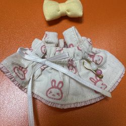 Cute Bunny Dress with Hair Bow