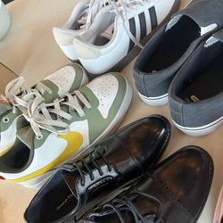 Boy Adidas And Nikes Size 6