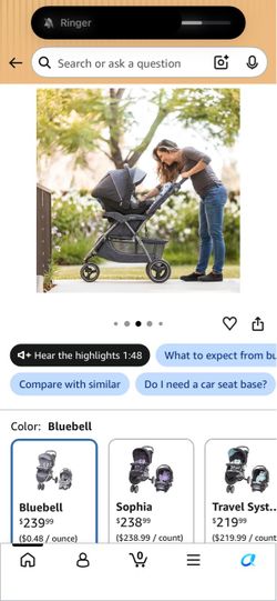 Baby Travel System Stroller