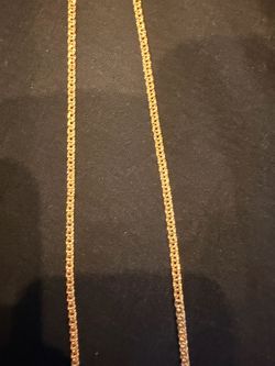 18 k gold chain necklace