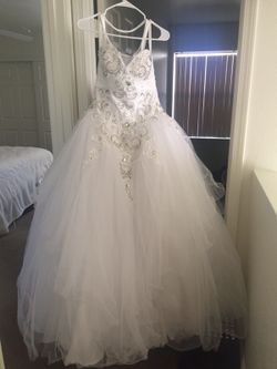 Beautiful wedding dress