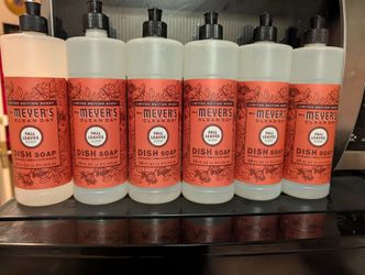 Lot Of 26x Meyer's Dish Soap 16 FL Oz - Brand New - Cleaning Products 