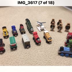 Thomas & Friends Wood Toys Lot