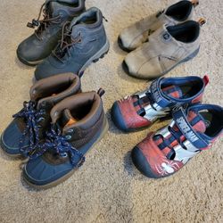 Boys Size 10 Shoe/boot Lot