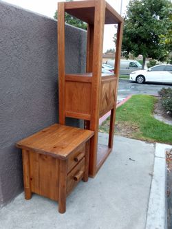 Solid oak 2 piece Bedroom Set