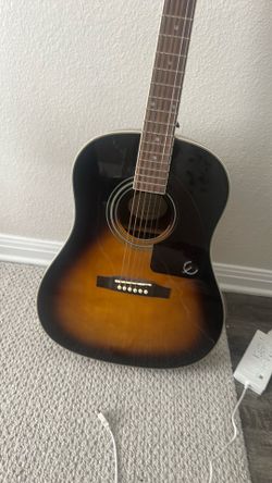 Epiphone Acoustic Guitar Sunburst Finish