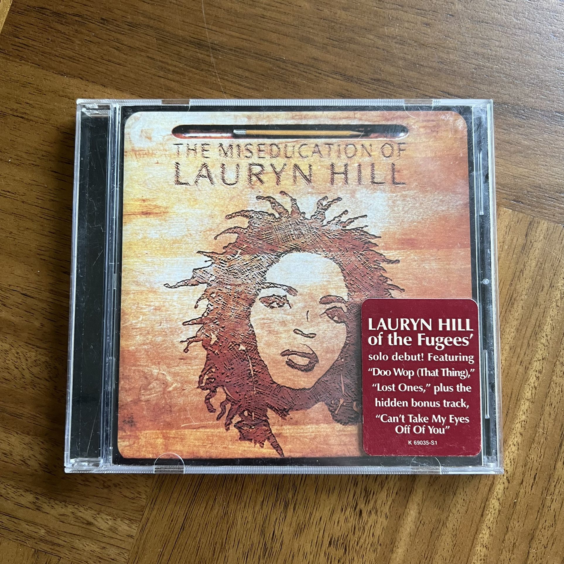 Vintage VTG 1990s 90s Lauryn Hill - The Miseducation of Lauryn Hill Hip-Hop R&B Music CD