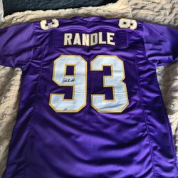 John Randle Signed Jersey