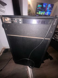 Vintage Guitar Amplifier Cabinet
