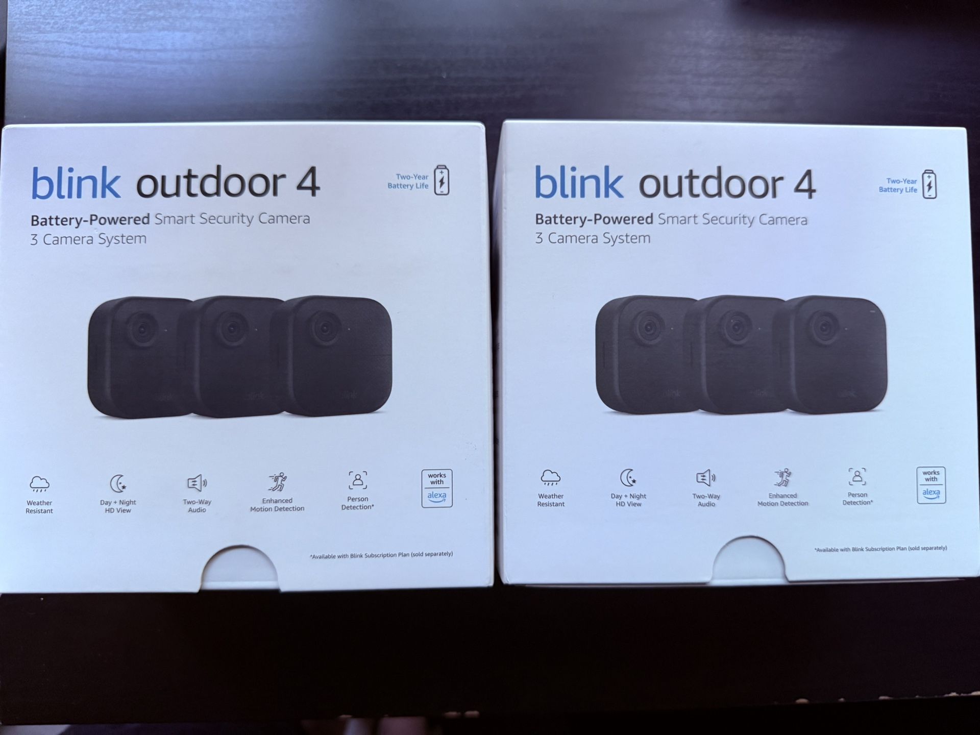 Blink Outdoor Camera 4 (3pack)
