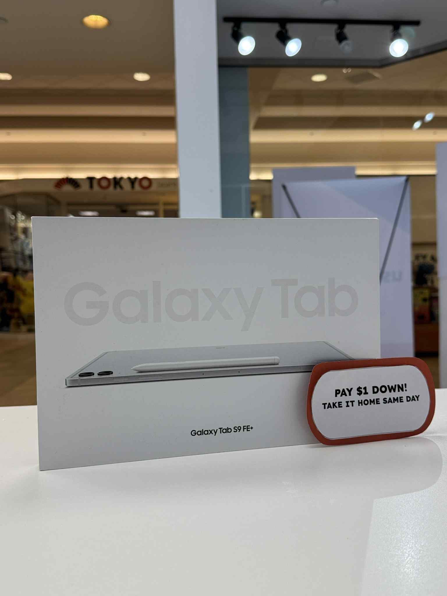 Samsung Galaxy Tab S9 FE+ - Pay $5 to take it home same day