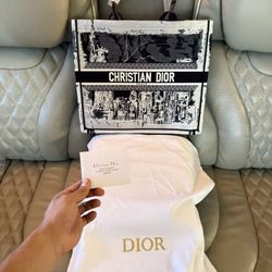 Dior tote bag 