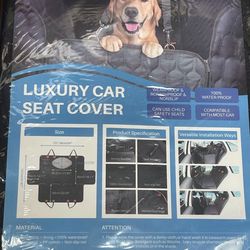 Car Seat Cover for Pets is a waterproof