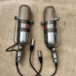 Serviced Stereo Pair RCA Type 77-DX Ribbons