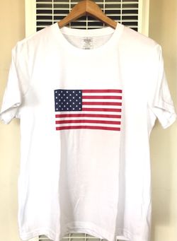 🌞(NEW) (4 SIZES AVAILABLE) WOMEN’S PATRIOTIC T-SHIRT - SIZES: SMALL, MEDIUM, LARGE AND EXTRA LARGE🌞