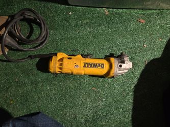 Dewalt 4 1/2" grinder