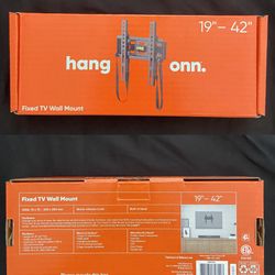 hang onn. 19 Inch - 42 Inch Fixed TV Wall Mount