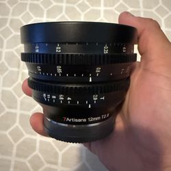 7Artisans 12mm Cine Lens (E Mount)