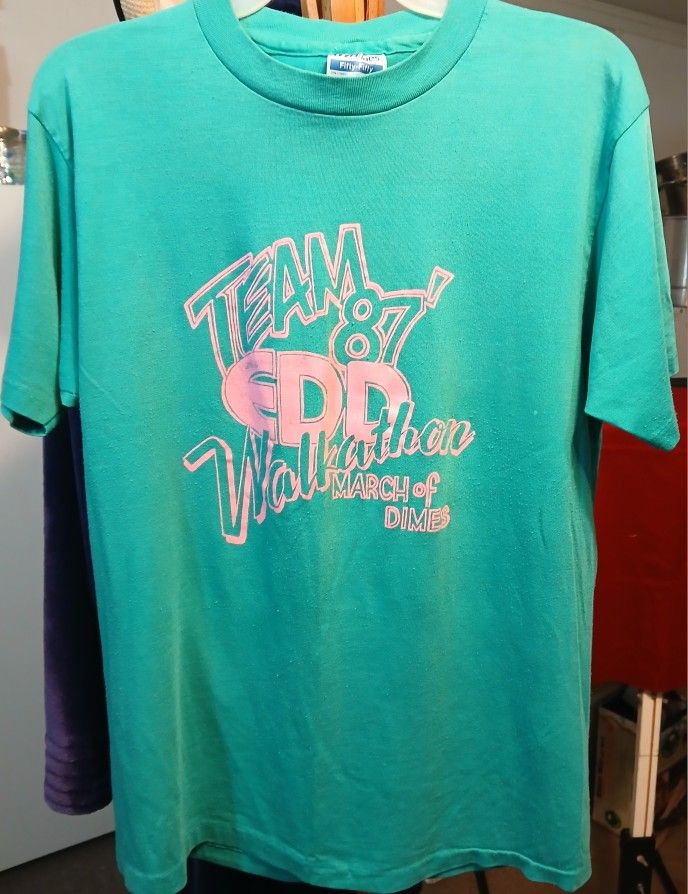 1987 CA EDD March of Dimes Walk-a-Thon T-Shirt (L)