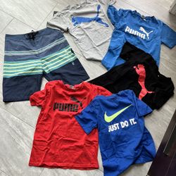 Children's Puma and Nike Shirts Size 14-16 and Shorts 