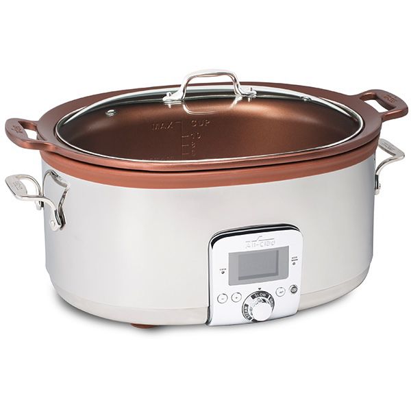 AllClad 7 Quart Slow Cooker with in-pot Browning