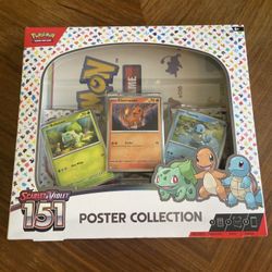 Pokemon TCG Scarlet & Violet 151 Poster Collection Box