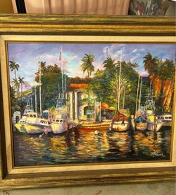 Original hand-painted oil painting