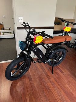 OPEN BOX,  FULLY ASSEMBLED E-BIKE TST X6 MOPED STYLED ELECTRIC BIKE