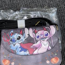 Loungefly Disney Stitch & Angel Halloween Bag