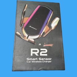 Auto Clamping R2 Smart Sensor Car Wireless Charger