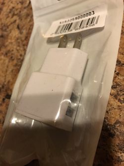 Home charger for iPhone and android two USB ports