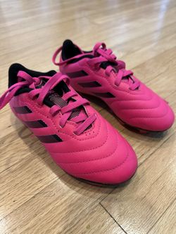 Adidas Pink Cleat Rubber Kids Size 13