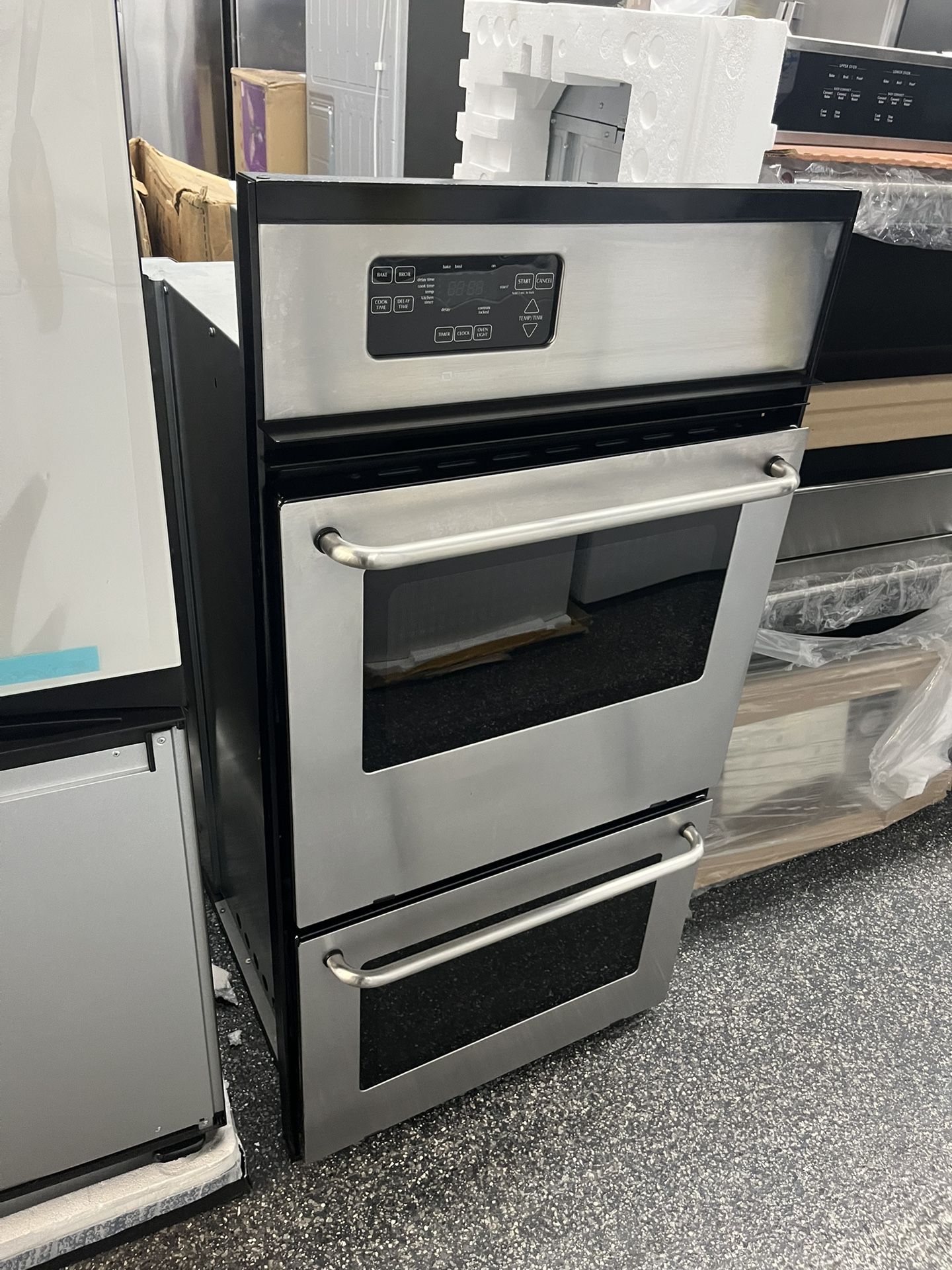 Maytag 24” Gas Oven With Large Broiler Stainless Steel 