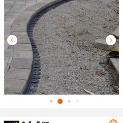 Flexible Heavy Duty Plastic Paver Edging (10) 6FT Pieces 60FT