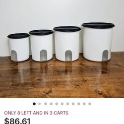 Tupperware Dry Storage Set.