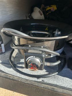 Outland fire bowl. Propane fire pit