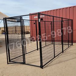 14x5x6 Extra Large Heavy Duty Outdoor Dog Kennel Run 8 Gauge Mesh  Jaula (New) 