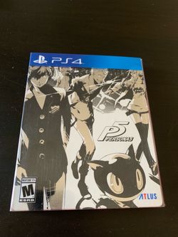 PS4- Persona 5 Steelbook Edition