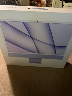 iMac 24 inch purple