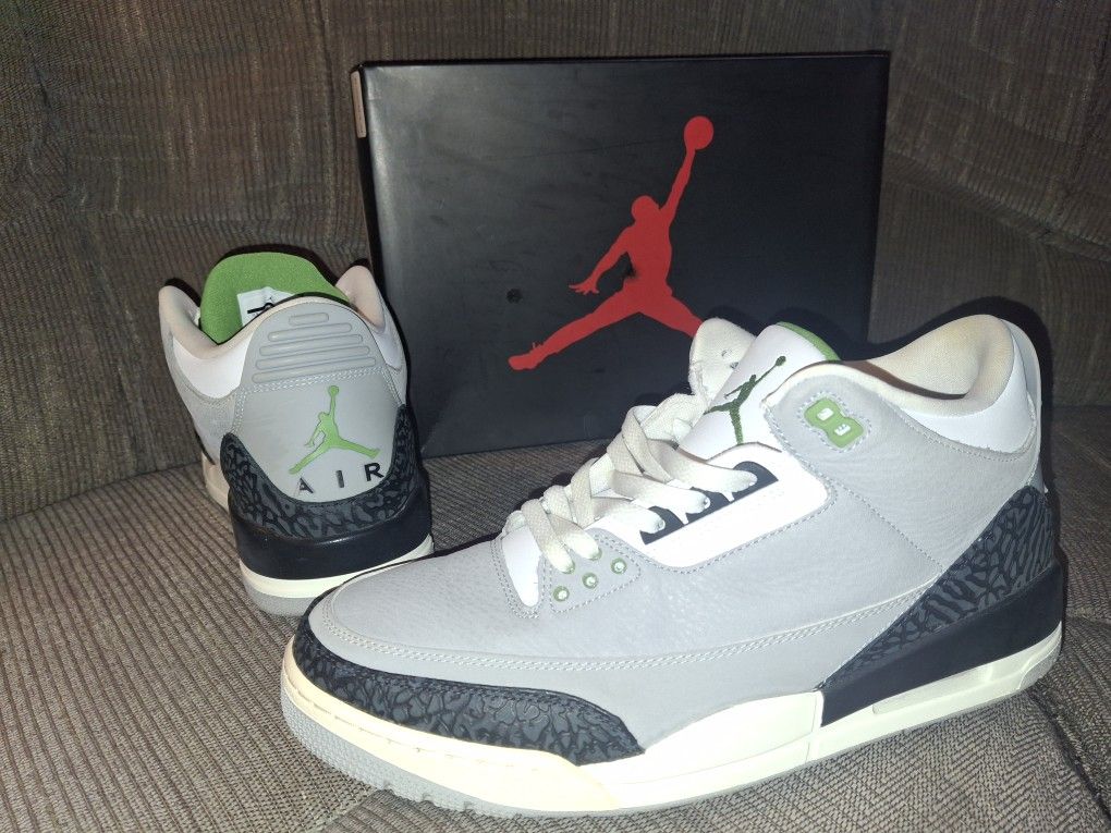 Air Jordan Retro 3 "Chlorophyll"