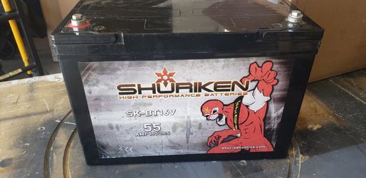 16 volt, car audio Battery