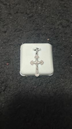 Silver Crucifix Cross Pendant