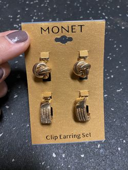 Brand New Clip On Earrings 