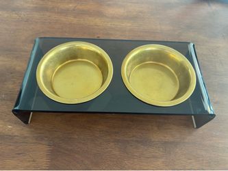 Hiddin Elevated Pet Bowl Set