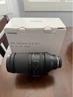 Tamron 150-500 for Fuji x mount