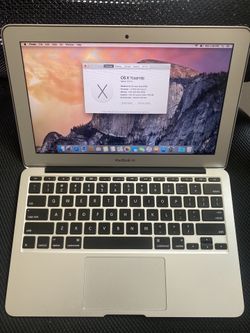 2015 Macbook Air 11” 1.6 Ghz Intel i5