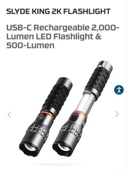 Nebo Slyde King 2K LED Flashlight